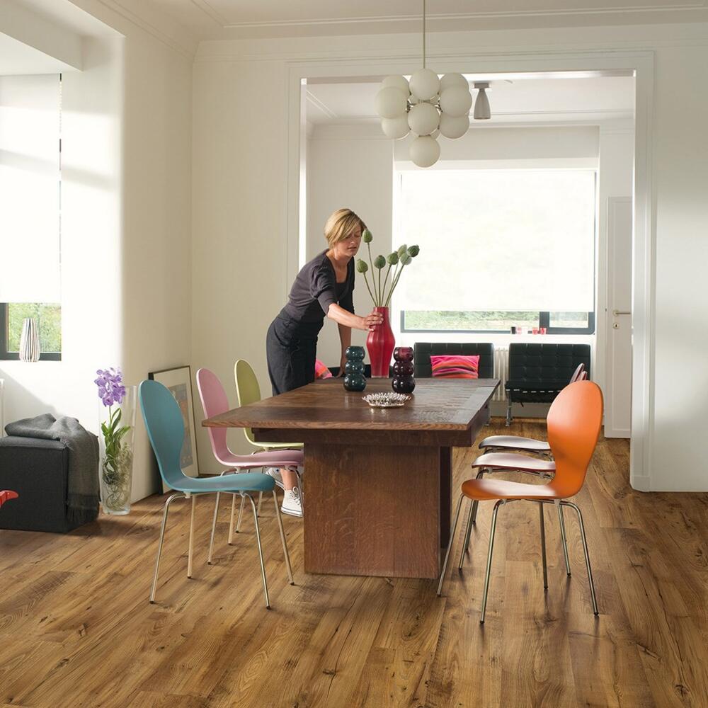 Eligna Wide - Laminate flooring - Reclaimed Chestnut Antique
