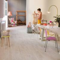 Variano - Timber Floors - Painted White Oak Extra Matt, Multi-strip